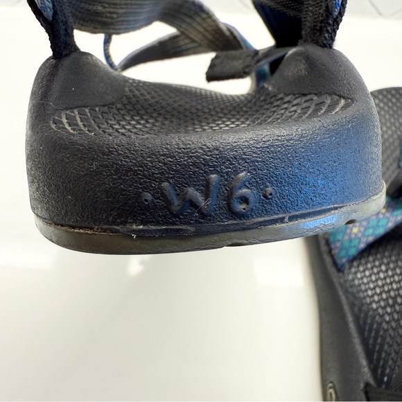 Chaco Women's Z2 Yampa Sandal Crystals Blue Size 6 Adjustable Straps Support - Picture 9 of 9